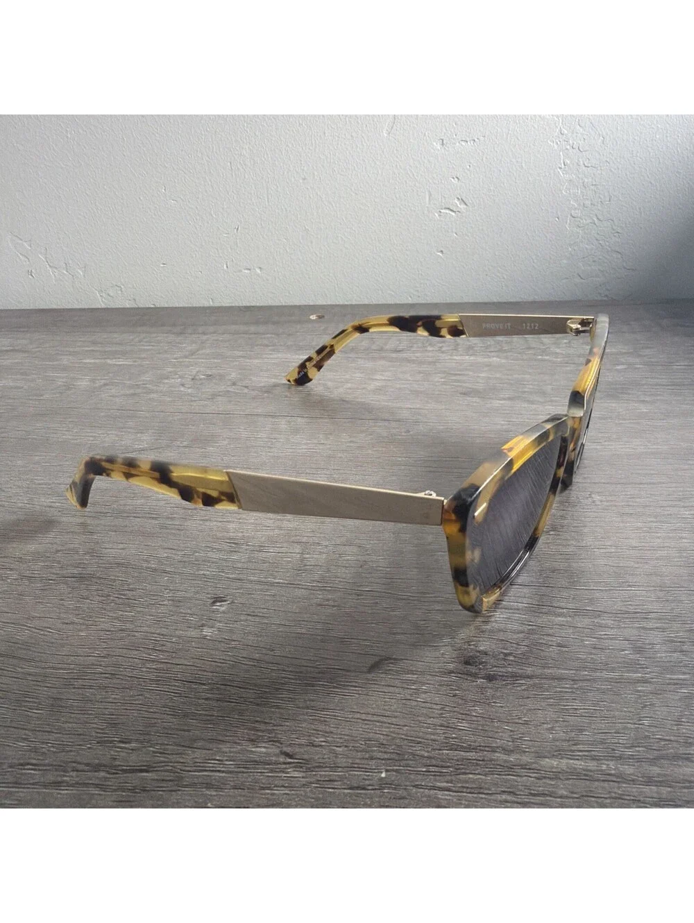 Quay Prove It 1212 Eyeglasses Pink Havana Gold Blue Light Cat Eye FRAMES ONLY